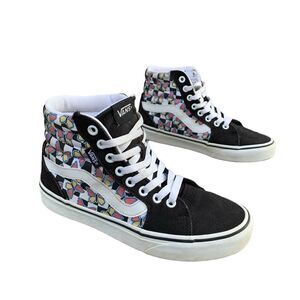 Vans Filmore HI Butterfly Checkerboard SK8-Hi Sneakers Women’s size 6.5